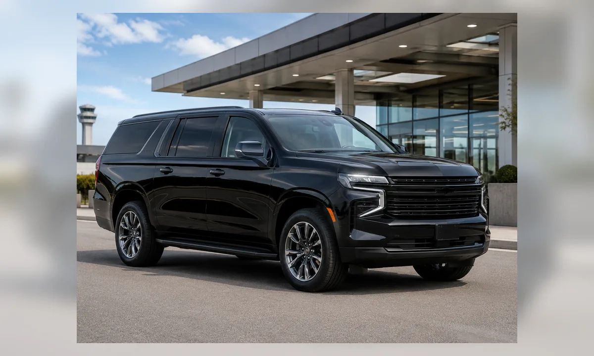 Chevrolet Suburban luxury SUV for airport transfers