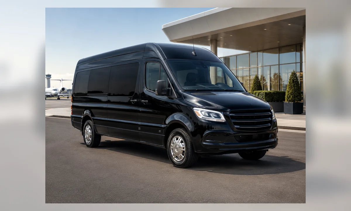 Mercedes-Benz Sprinter passenger van for group airport transportation
